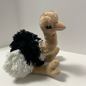 WILD REPUBLIC Ostrich bird plush stuffed animal doll toy Cuddlekins toy